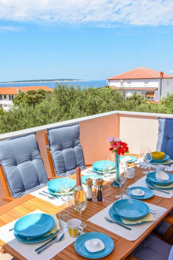 Apartments Milena 8 Mandre Bagian luar foto
